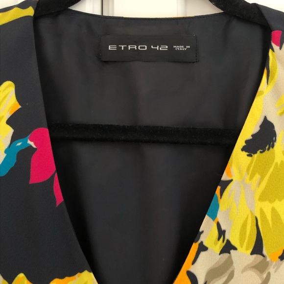 ETRO floral dress size 42 - Picture 2 of 5